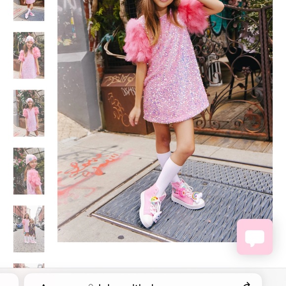 Beautiful only worn once dress size 10 for young girl! - Picture 2 of 2